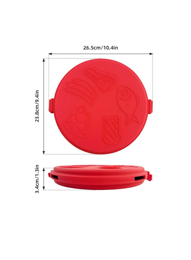 general Microwave special pizza baking pan chicken wings beef sandwich toast bread baking pan - Image 4