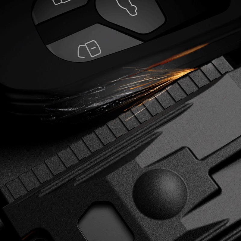 Suitable For Tank Key Case Tank 300 Car Key Case All-Inclusive Aluminum Alloy Key Case Leather Rope High-Grade - Image 4