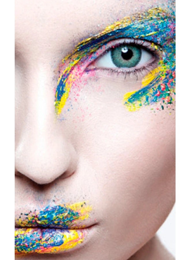 أنستازيا دريم جرين عدسات لاصقة للاستخدام لمدة 9 اشهر، عبوة مكونة من قطعتين، عدسات لاصقة ملونة، عدسات لاصقة تجميلية، عدسات لاصقة خضراء - Image 1