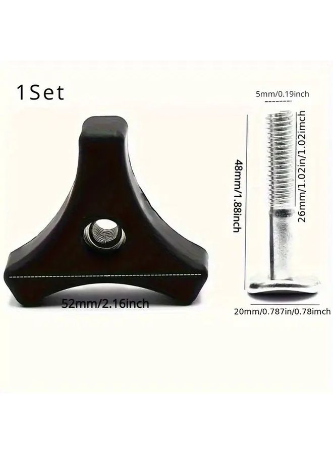 2 Piece Set Universal Replacement Knobs Nuts Washers For Outdoor Power Tools Garden Equipment - Image 4