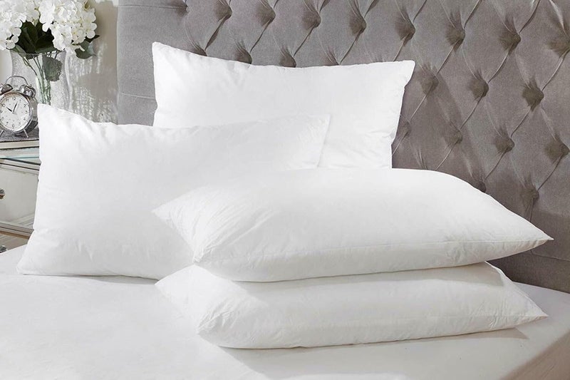 JDX MicroFiber Soft Sleeping Pillow Set of 4 Size 16x24 inches Hotel Quality Pillows Set of 4 Takiya MicroFiber Sleeping Pillow Soft Bed Pillow 18012416x24