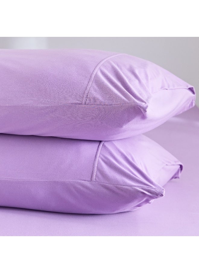 Home Box Ivy Meadows 2-Pieces Fleeting Microfibre Jersey Pillow Cover Set 75 x 50 cm  - Image 3
