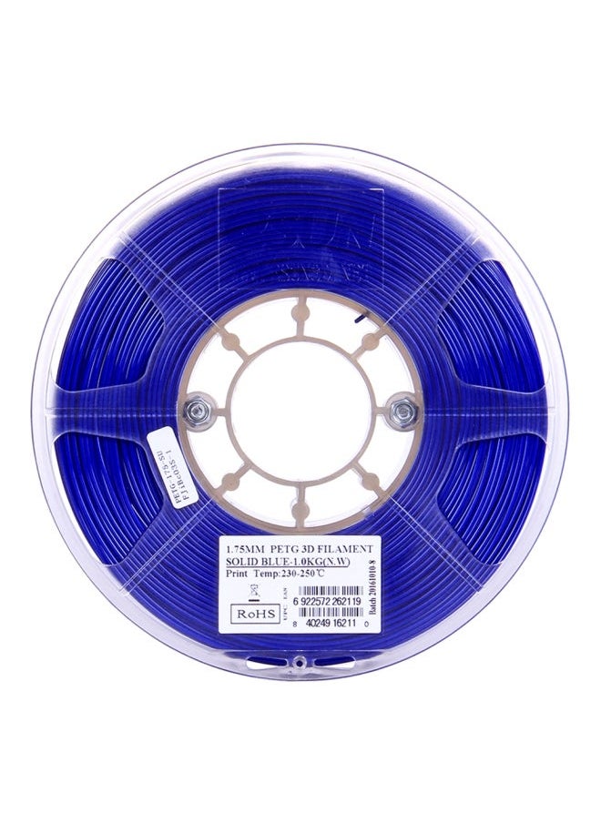 NIBEMINENT PETG 3D Printer Filament Solid Blue  - Image 3