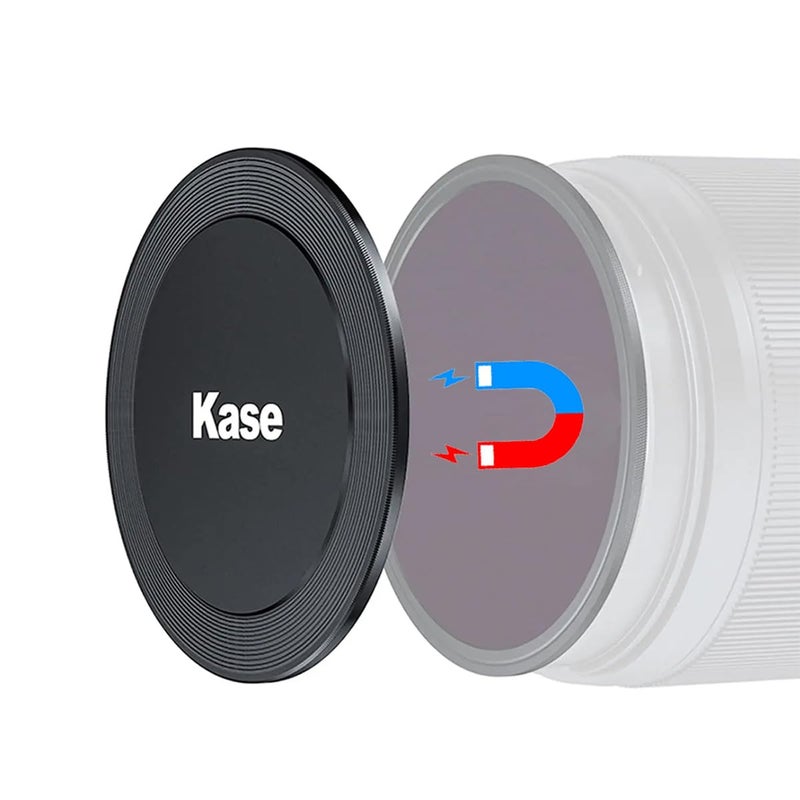 Kase Wolverine 49mm Magnetic Metal Lens Cap for Kase Magnetic Filters Magnetic Adapter Ring - Image 2