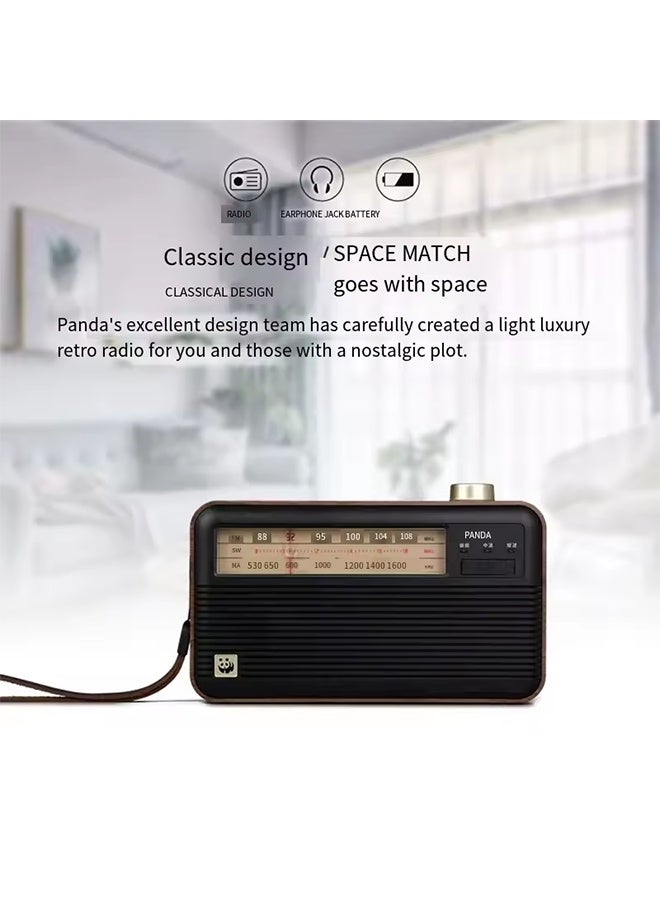 باندا جهاز استقبال راديو باندا T41 عتيق الطراز، محمول، كامل النطاق، FM، SM، MW، مشغل موسيقى مكتبي كلاسيكي من أشباه الموصلات - Image 4