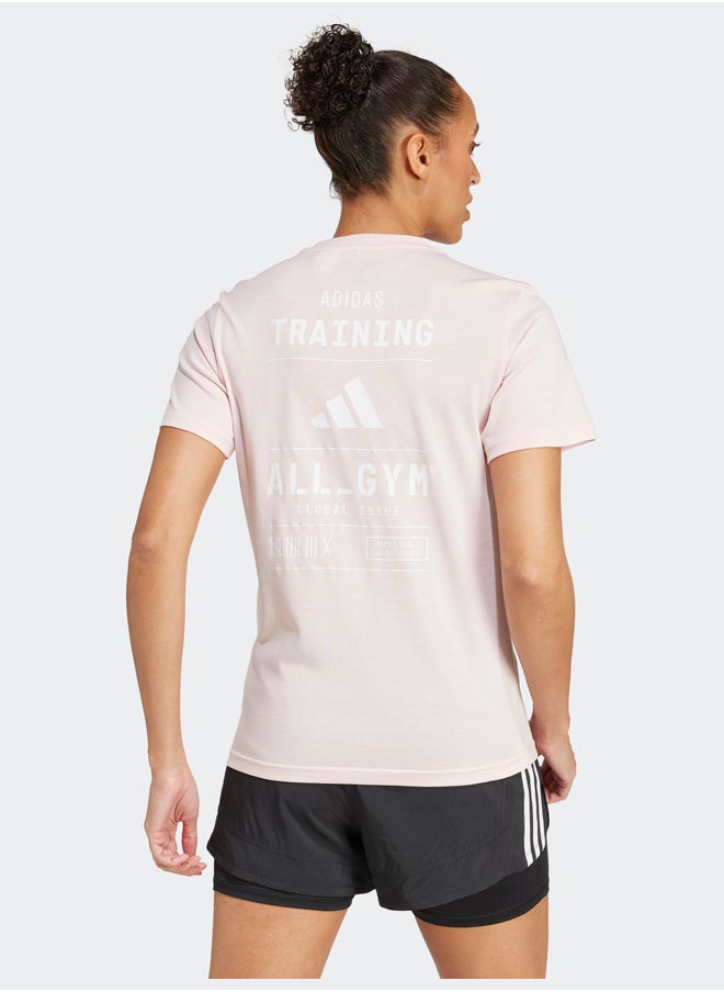 Adidas All-Gym Category Graphic T-Shirt  - Image 3