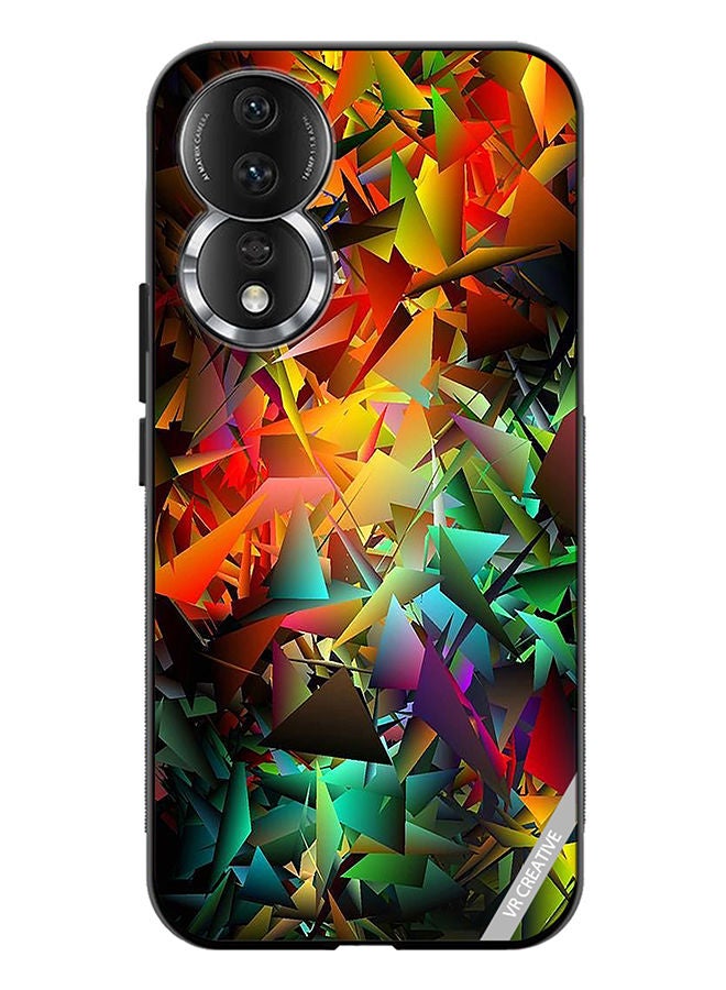 VR CREATIVE Protective Case Cover For Honor 80 Abstract Design Multicolour - Image 1