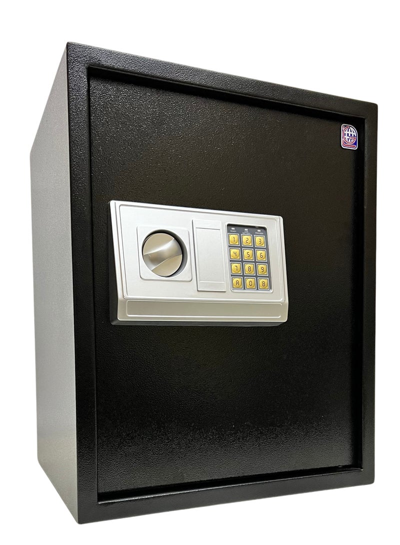 LOTFY GROUP LG Safebox Code- 50EA/Y- 50*40*35CM- Black Gray Colour- Home Office Safe Box- Electronic Lock- Key Lock - Image 4