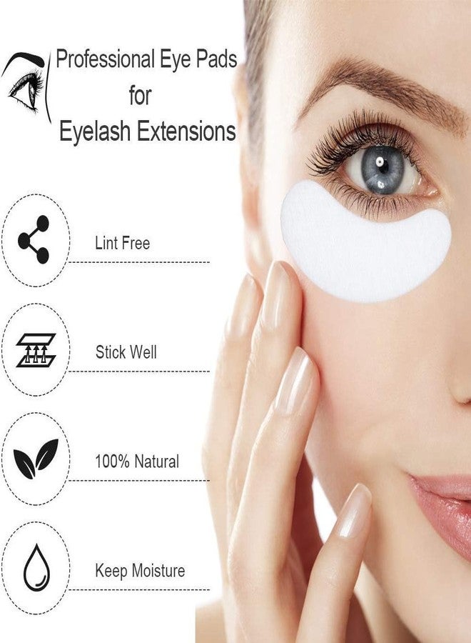 Qleng 110 Pairs Under Eye Pads Gel Patch, Hydrogel Lash Patches Set for Eyelash Extension Supplies Tools - Image 3