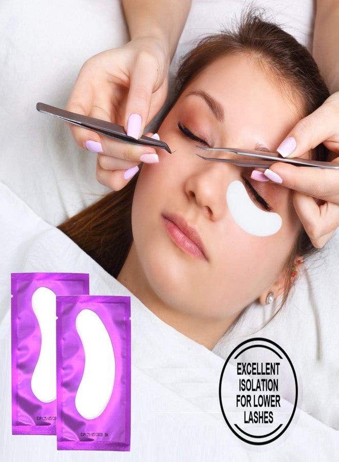 Qleng 110 Pairs Under Eye Pads Gel Patch, Hydrogel Lash Patches Set for Eyelash Extension Supplies Tools - Image 4