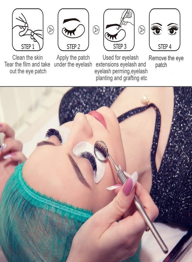 Qleng 110 Pairs Under Eye Pads Gel Patch, Hydrogel Lash Patches Set for Eyelash Extension Supplies Tools - Image 2