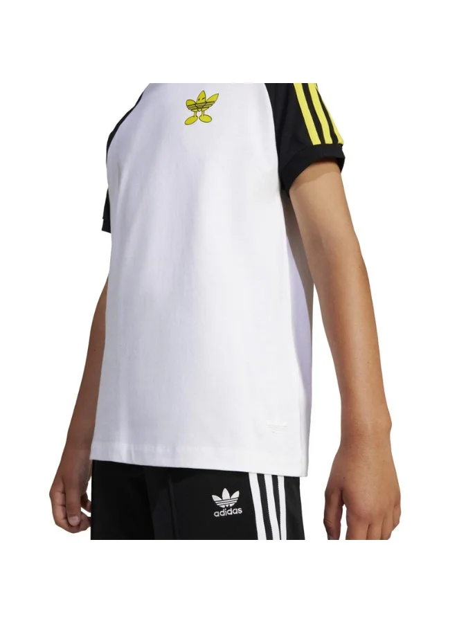 adidas تي شيرت أبيض أوريجينالز للأطفال