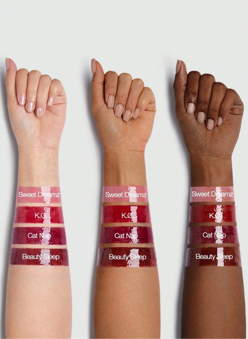 SHEGLAM Pout Pillow Cushion Lip Gloss-K.O. Pink - Image 3