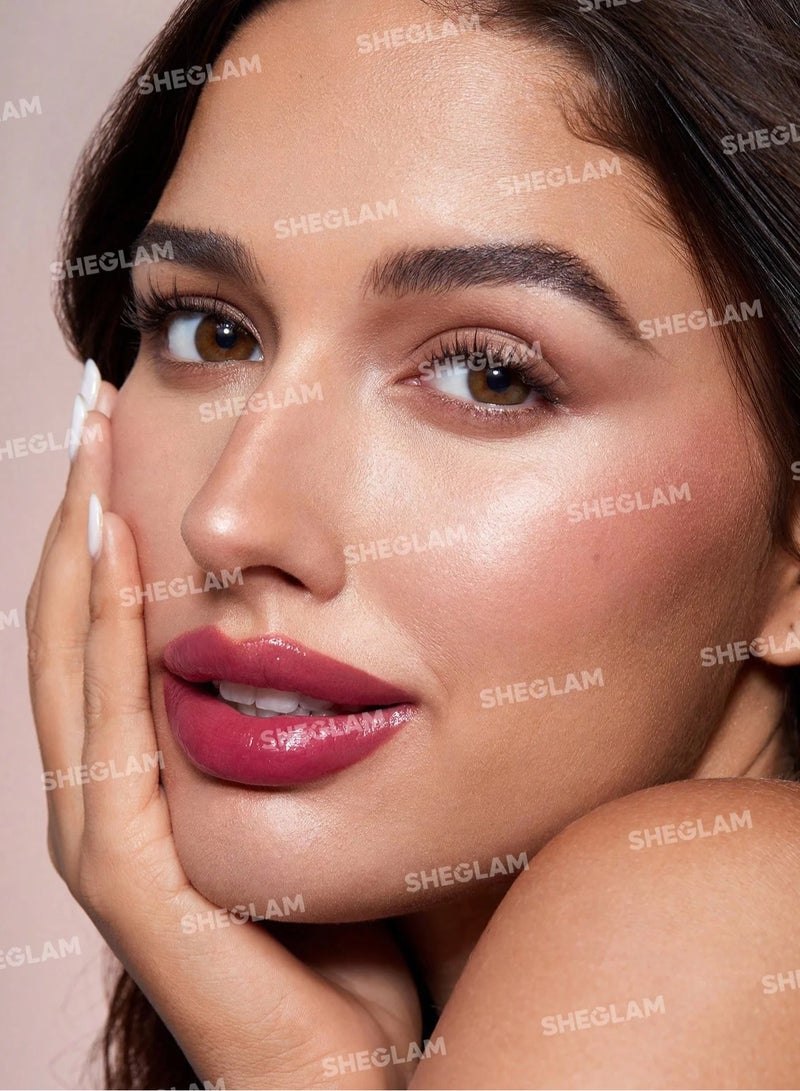 SHEGLAM Pout Pillow Cushion Lip Gloss-K.O. Pink - Image 4