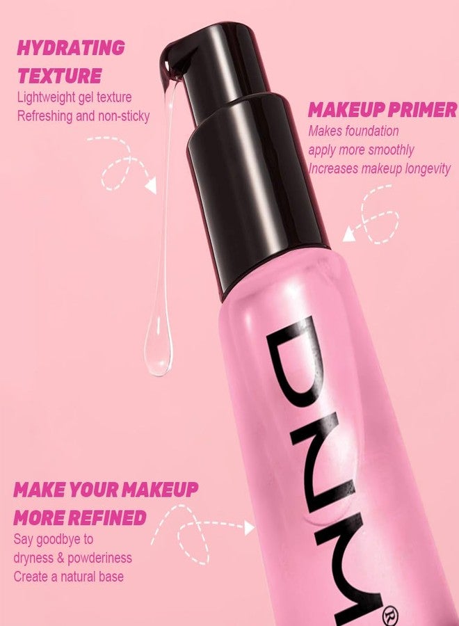 FeiCuiYun برايمر أساس الوجه، برايمر للوجه بقوام جل - تركيبة مرطبة ومنعمّة للبشرة لتثبيت المكياج لفترة طويلة (A01# علبة وردية، قطعة واحدة) - Image 4