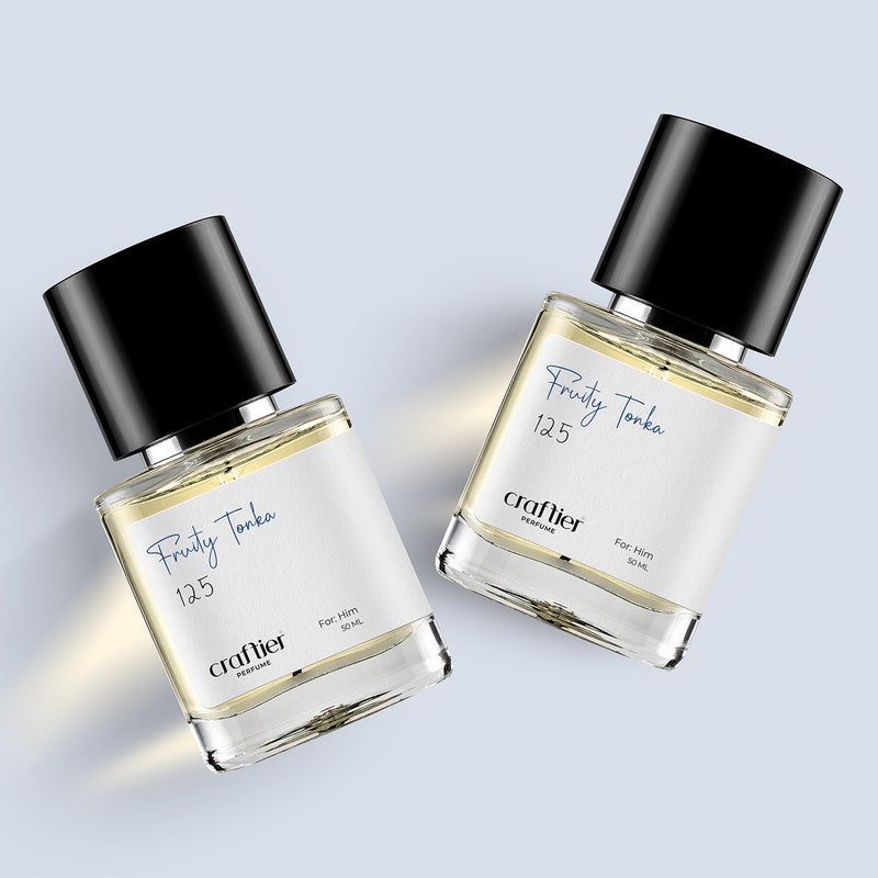 Craftier Perfume FRUITY TONKA - Inspired of-1 MILLION ELIXIR, Eau De Parfum For Men - SMART 100 (2 x 50ml) - Image 3