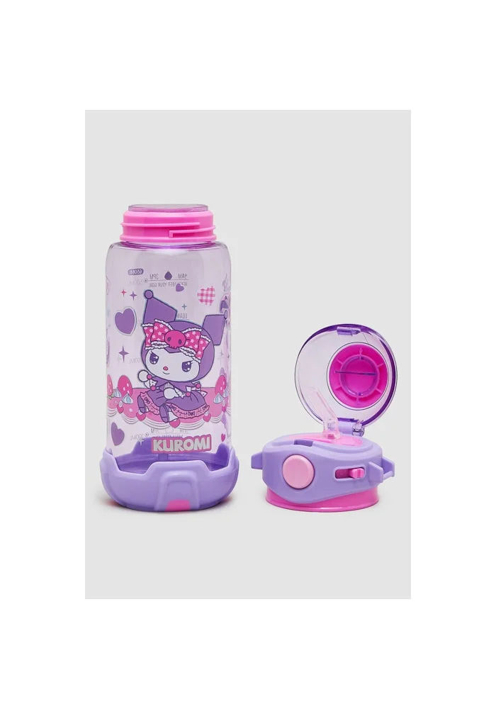 R&b  Kuromi Print Sipper Water Bottle  | Best Price UAE