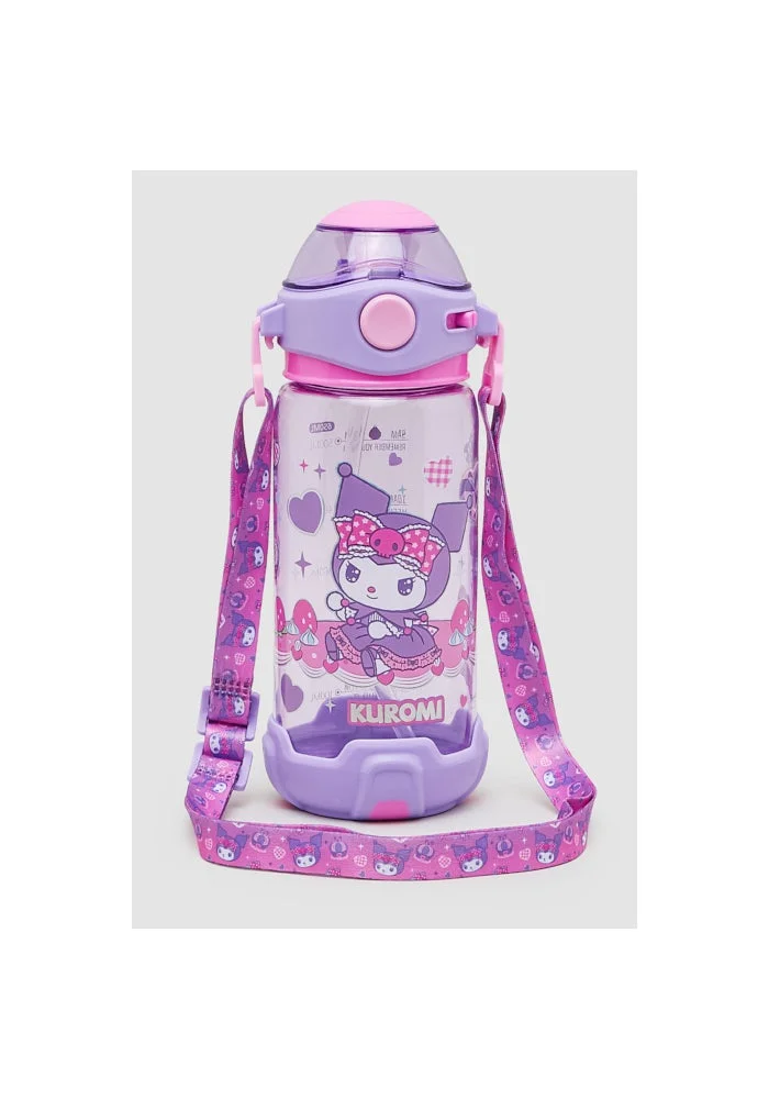 R&b  Kuromi Print Sipper Water Bottle  | Best Price UAE