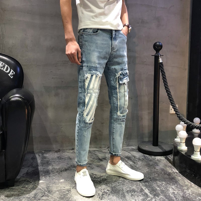 Unisex Casual Daily Denim Jeans - Image 3