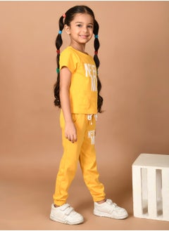 LILPICKS Never Mind Printed Top with Jogger Set  - Image 3