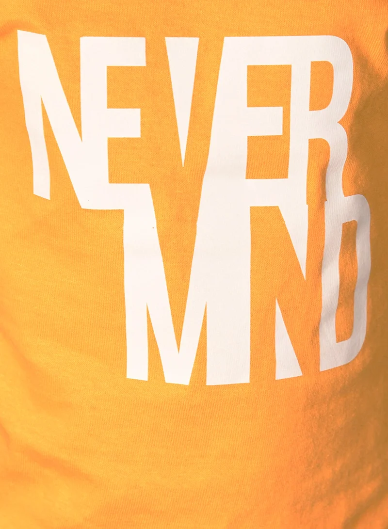 ليل بيكس طقم بلوزة بطبعات Never Mind مع بنطلون جوجر