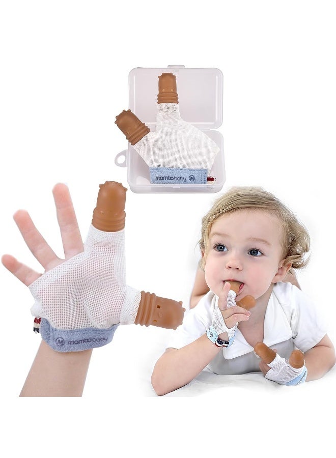 Elfzone Thumb Sucking Stop for Kids - Silicone Finger Guard for Thumb Sucking - Image 1