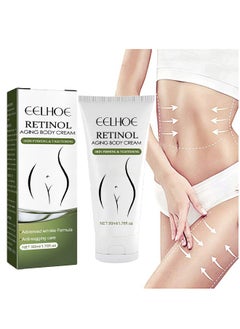 EELHOE Retinol Aging Body Cream, Firming Peptides Cream For Face And Body, Moisturizes, Hydrating Collagen Anti-Aging Cream, Anti Aging Retinol-Facial Cream For Face  - Image 1