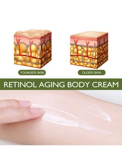 EELHOE Retinol Aging Body Cream, Firming Peptides Cream For Face And Body, Moisturizes, Hydrating Collagen Anti-Aging Cream, Anti Aging Retinol-Facial Cream For Face  - Image 5
