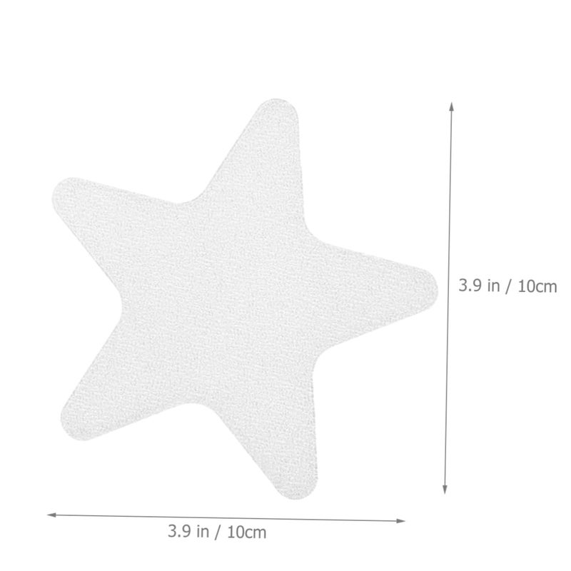 Transparent PEVA Non Slip Adhesive Stickers for Bathtub Stairs Wet Surfaces 24 Pcs with Scraper - Image 3