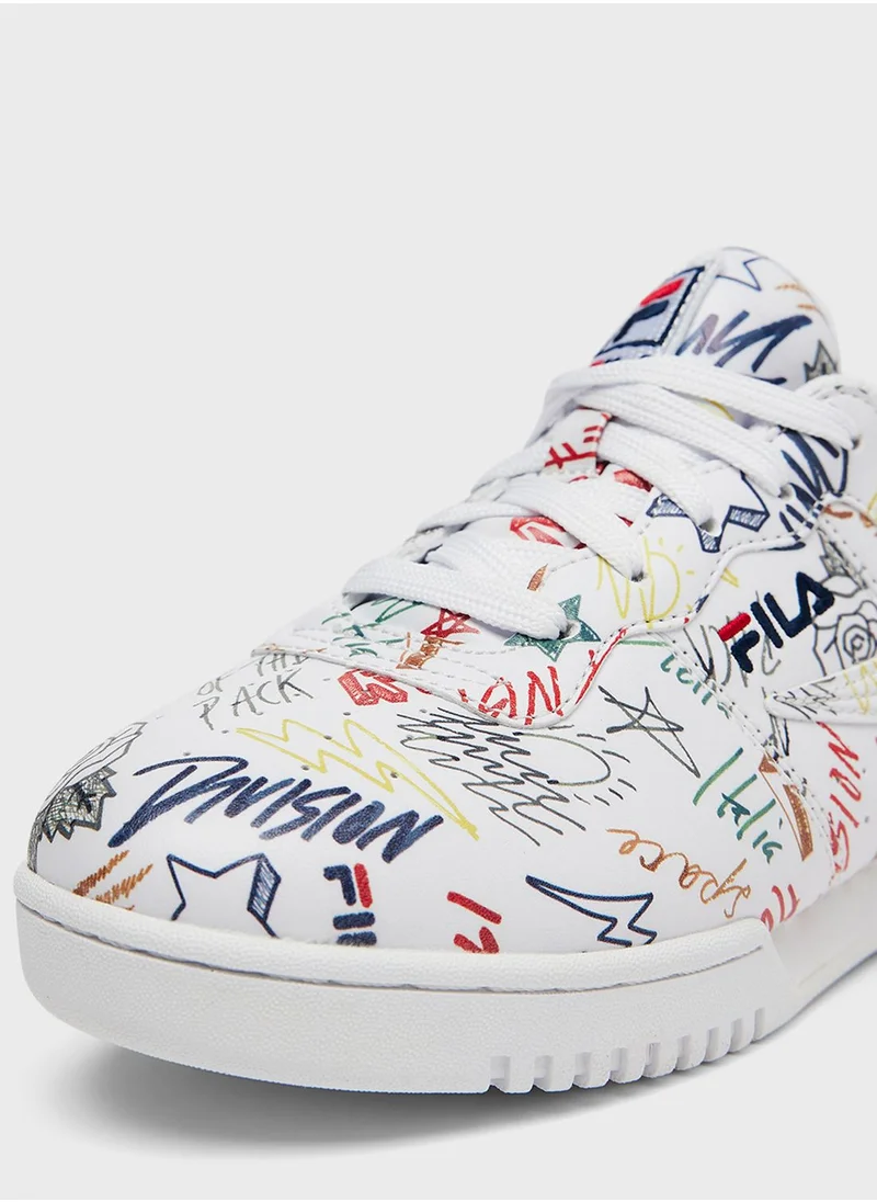 FILA Kids Fitness Scribbles Sneakers