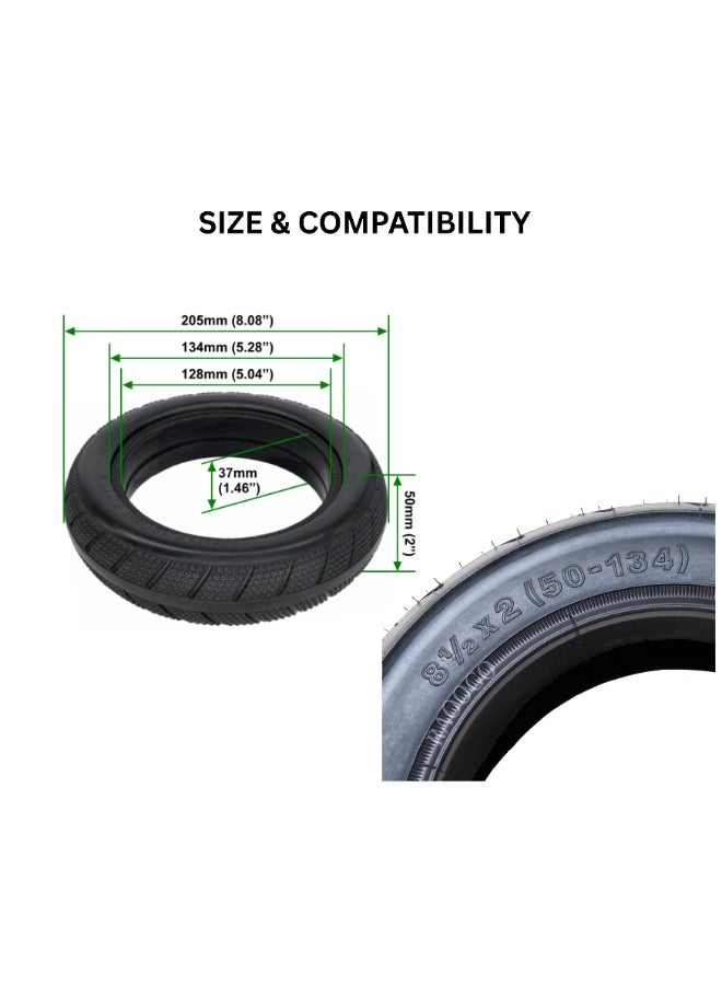 V-Tovic Tires TOVIC PLUS 8.5x2 Electric Scooter Inner Tube TR4 Valve Heavy Duty Replacement Tube Compatible with Xiaomi M365 Pro 2 1S Mi3 50/156 200x50 - Image 5