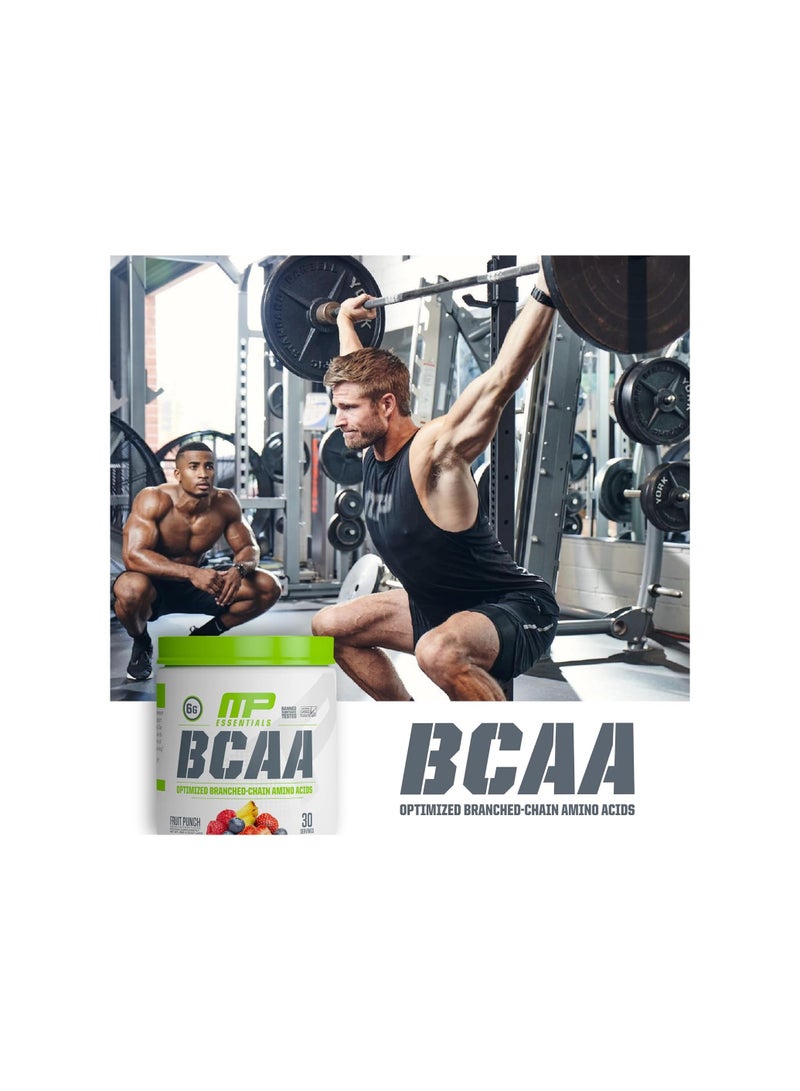 MusclePharm BCAA Optimized Branched-Chain Amino Acids, Fruit Punch Flavour, 30 Servings - Image 5