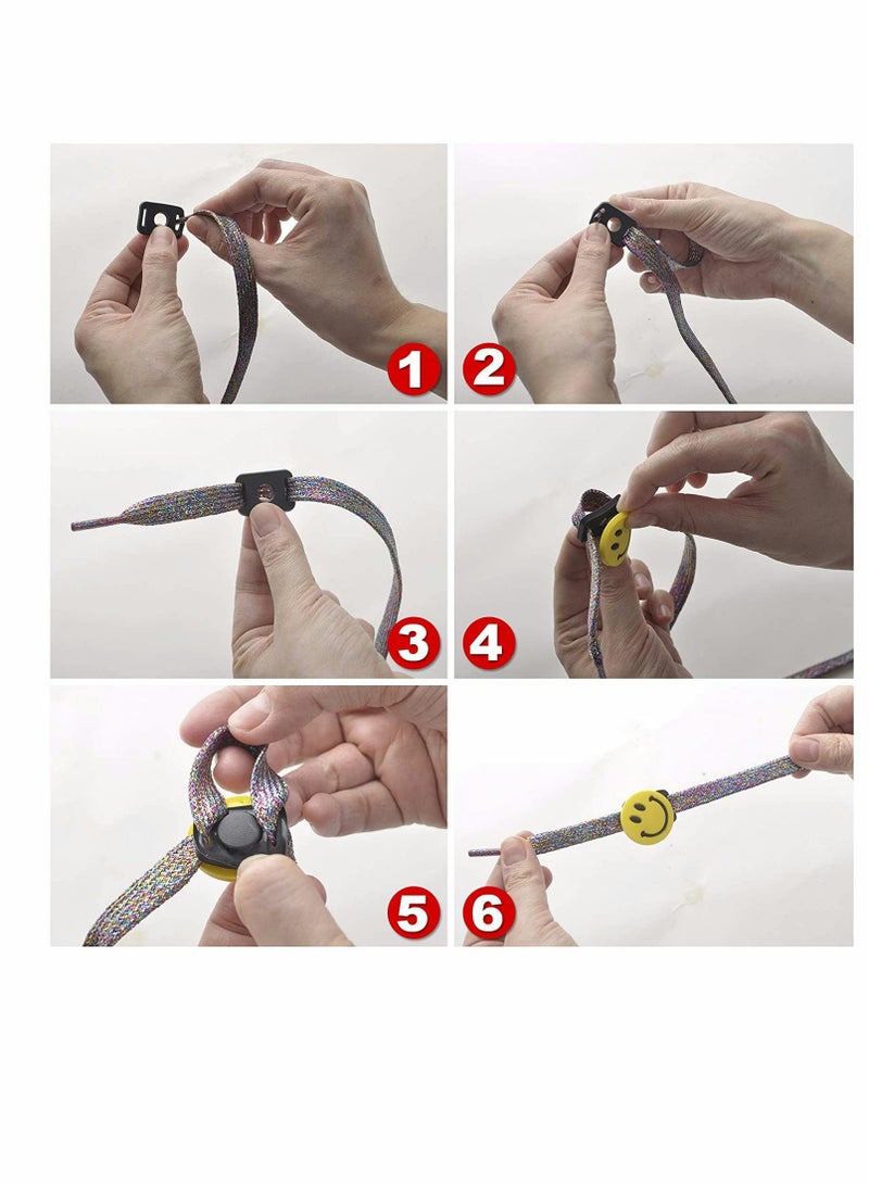 KASTWAVE Shoe Decoration Charms,  120 PCS Mixed PVC Shoe Charms for Shoes Silicone Wristbands, PVC Shoe Charms for Croc, Different Shapes, Hole Hole Shoes... - Image 2