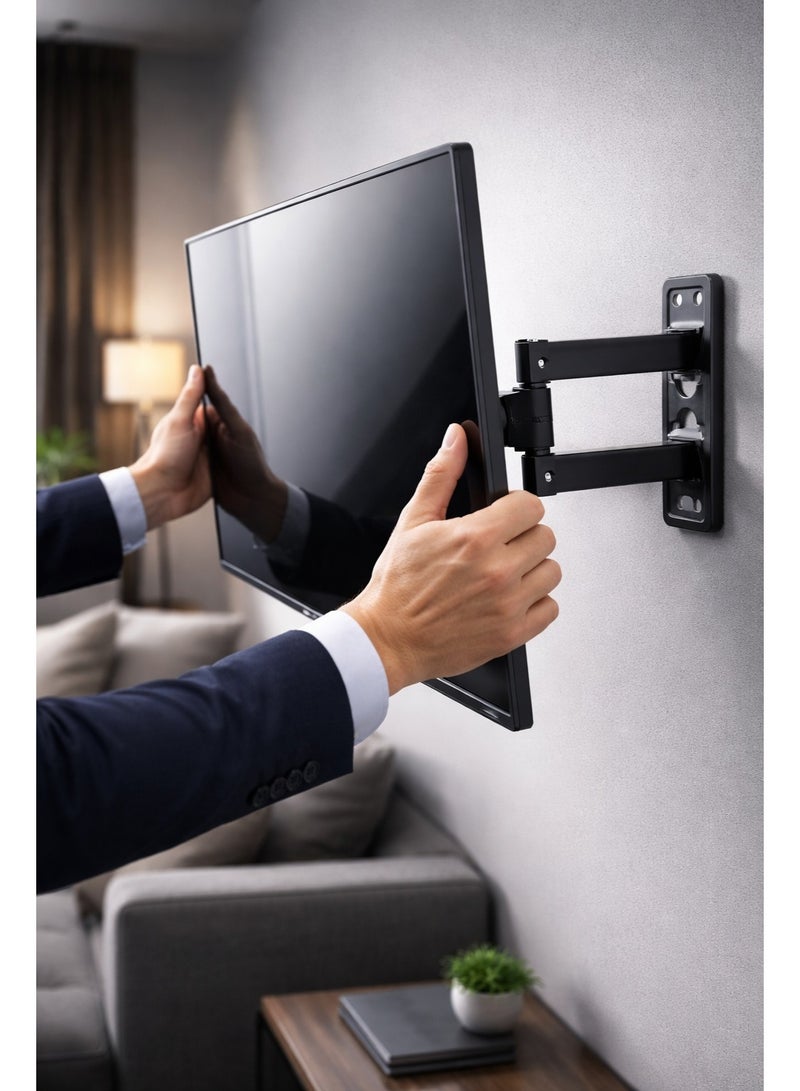 LED Bracket Tilting TV Stands 14"-42" Flat  Swivel Motion Mount - Image 5