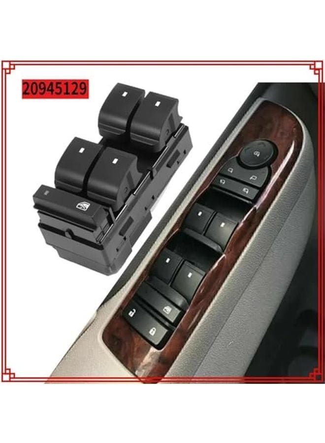 شيفروليه GMC 2007 2014 مفتاح النافذة الكهربائية زر التحكم في الباب 20945129 - Image 3