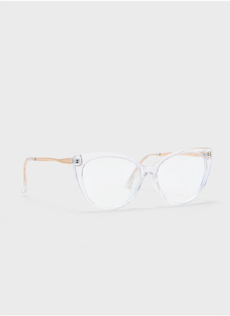 ELLA Anti Blue Laptop Optic Cat Eye Lens Glasses