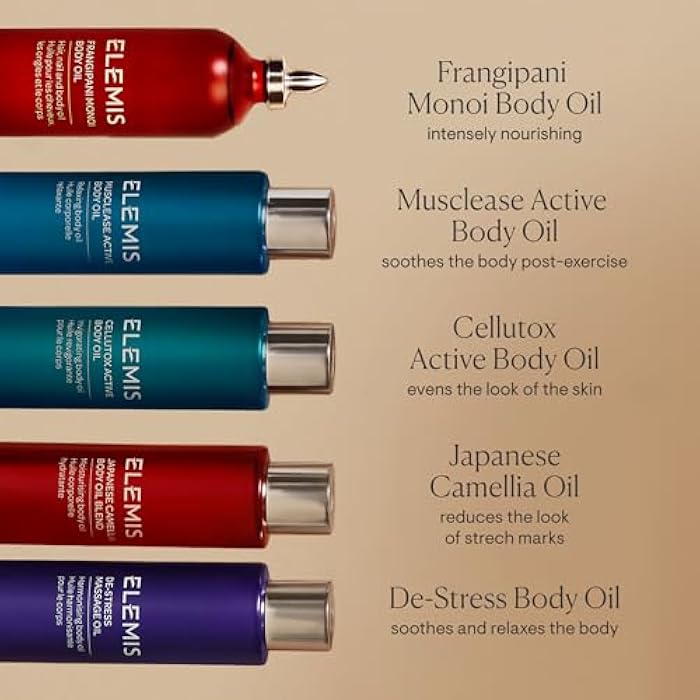 ELEMIS Frangipani Monoi Body Oil 100ml, Luxurious Nourishing Oil for Soft, Hydrated Skin & Hair - Image 4