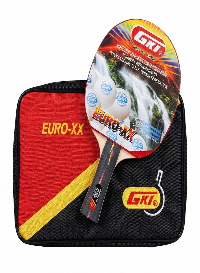 GKI Euro XX Wooden Table Tennis Racquet - Image 3