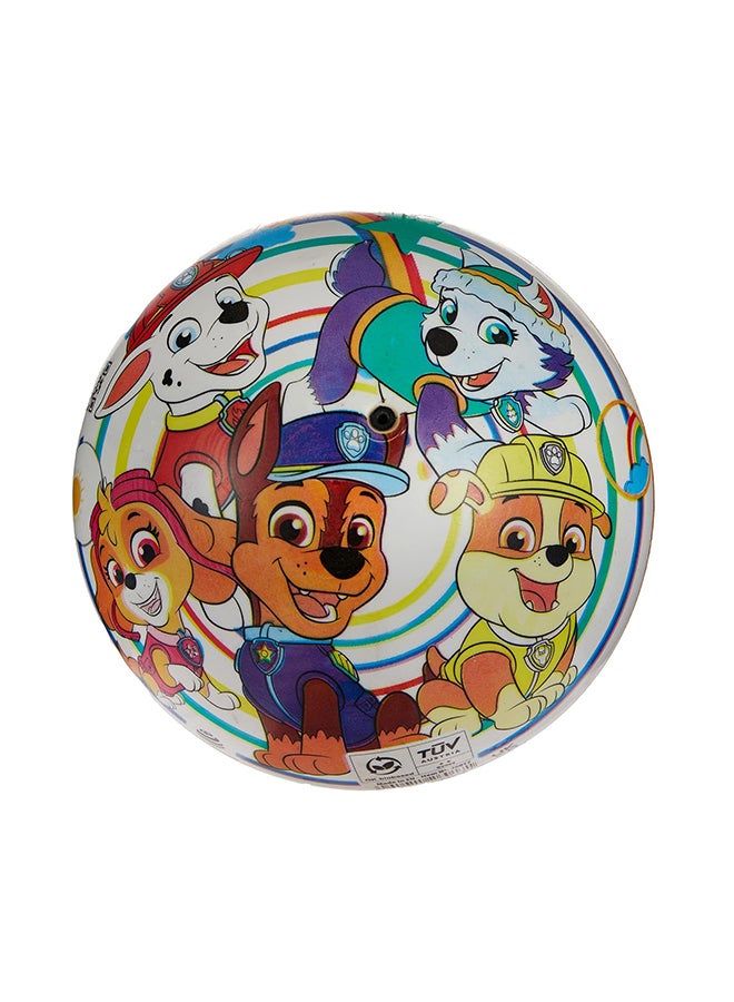 Mondo Eco Friendly, Recycleable Inflatable BioBall Paw Patrol 23cm I 3 Years Plus I Tear Resistant Material Child Friendly Material I TUV Austria Certified - Image 2