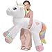 Tezituor 43in Giant Unicorn Plush ToysBig White Unicorn Stuffed AnimalsLovely Birthday Decorations for ChildrenGreat Unicorns Gifts for Girls on Christmas or Childreds Day - Image 2