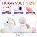 Tezituor 43in Giant Unicorn Plush ToysBig White Unicorn Stuffed AnimalsLovely Birthday Decorations for ChildrenGreat Unicorns Gifts for Girls on Christmas or Childreds Day - Image 4