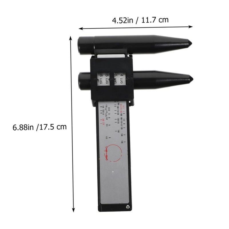 أداة قياس نمط براغي العجلات - خفيفة الوزن وسهلة الاستخدام والنقل - Image 3