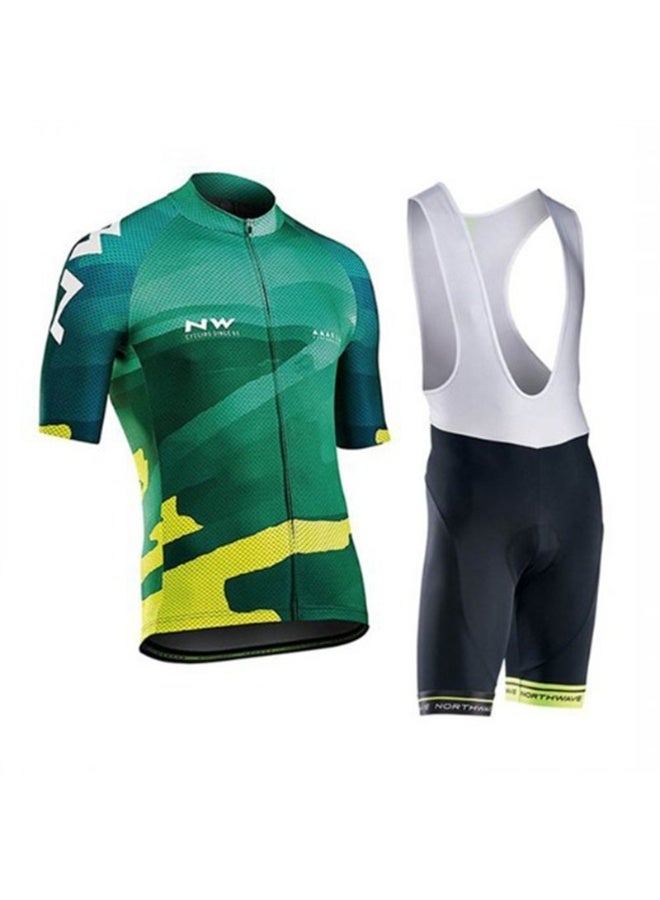 KUYING GR New Summer Outdoor Sunscreen Moisture Absorption Quick Drying Bicycle Women's Cycling Clothing Set  - Image 1