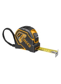 INGCO HSMT8808 Industrial Steel Measuring Tape Nylon, Length & width: 8m x 25mm, Double side printing, With metric and inch, Double hook of blade, Stronger clip, unique design  - Image 1