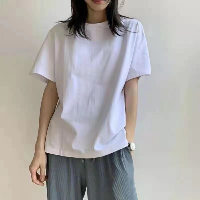 Baseball Suit Jacket Jacket Girl Spring and Autumn Junior High School Senior high school Student Loose Korean Bf Early Autumn Retro Thin American Style Pure white short T 