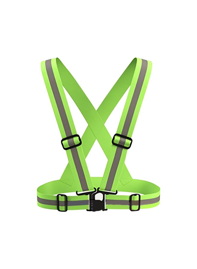 Reflective Safety Vest Harness for Nighttime Cycling and Walking - Image 1