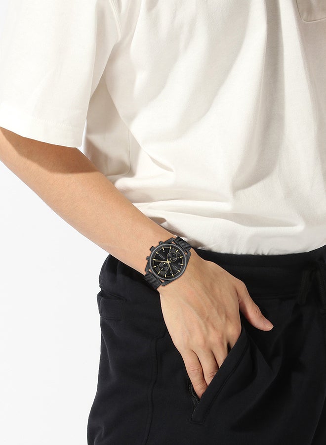 HUGO BOSS Men's Chronograph Round Shape Stainless Steel Wrist Watch 1514150 - 44 Mm - Image 4