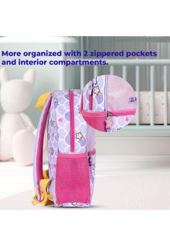 Milk&Moo Milk&Moo Kids Backpack Glittering Mermaid, Toddler Backpack, Small, Lightweight, Comfortable Fit, School Bookbag for Girls, Suitable for Pre School - Kindergarten - Elementary Grade  - Image 5