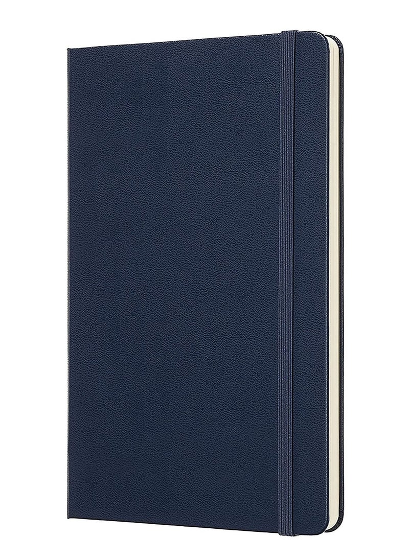 MOLESKINE - 13x21cm Size Hard Cover Notebook With Dotted Lines Sapphire Blue - Image 1