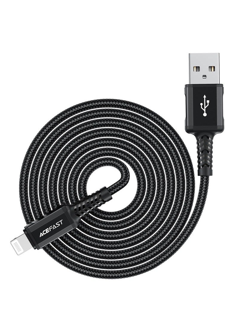 ACEFAST C4-02 USB-A to Lightning aluminum alloy charging data cable (1.8m) - Image 3